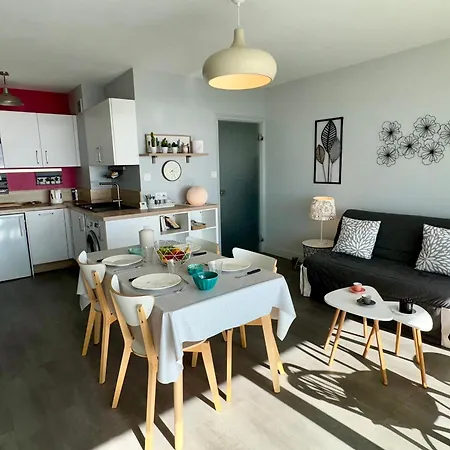 Lejlighed 3 Etoiles A Jean De Monts, 5 Pers, Parking, Face - Fr-1-323-413