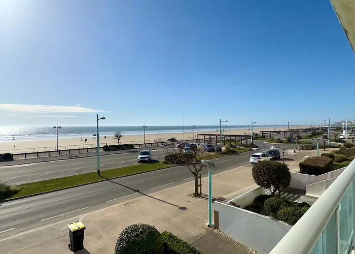 3 Etoiles A Jean De Monts, 5 Pers, Parking, Face - Fr-1-323-413 아파트