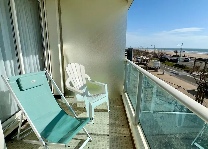 3 Etoiles A Jean De Monts, 5 Pers, Parking, Face - Fr-1-323-413 아파트 *