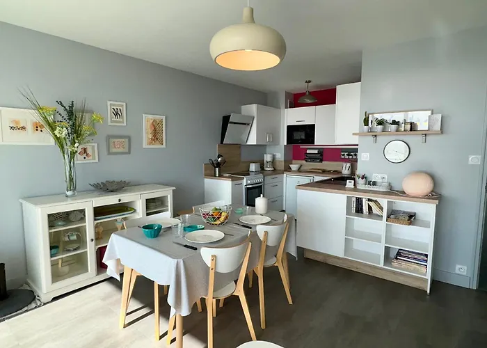 3 Etoiles A Jean De Monts, 5 Pers, Parking, Face - Fr-1-323-413 아파트 생장드몽